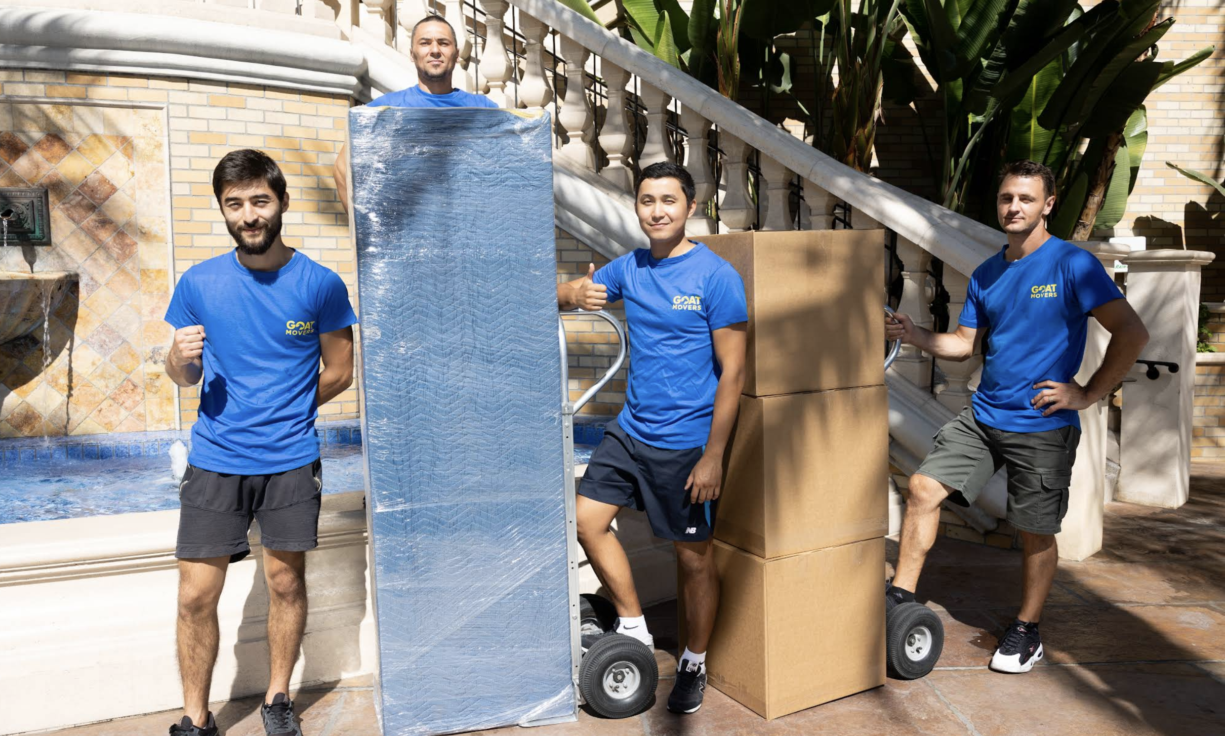 GOAT Movers team